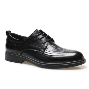 Mocassins unisexes en cuir PU de couleur unie, vente en gros, chaussures à enfiler de haute qualité, chaussures habillées bleues tendance, Oxfords pour hommes - Product Image 2