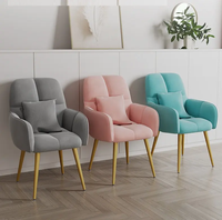 Fauteuil Bulle de Luxe Chaise de Maquillage Design Moderne Tabouret de Coiffeuse pour Maison Chambre Bureau Salon pour Manucure