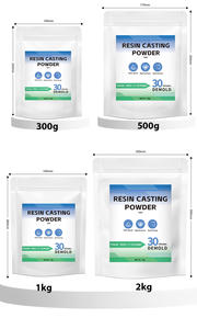 Nuevo Set de Polvo de Poliuretano Jesmonite para DIY, Sin Burbujas, Ecológico, No Tóxico, para Moldes de Resina y Yeso, 1 kg - Product Image 6