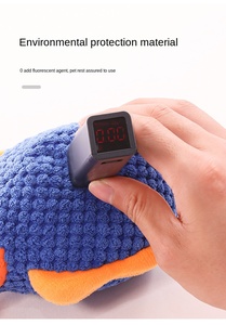 Jouets interactifs écologiques pour animaux de compagnie en peluche pieuvre et calmar avec caractéristique grinçante jouets de chien de compagnon vocal résistant aux morsures - Product Image 6