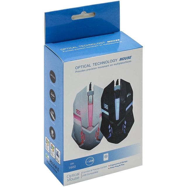 Best Free Gaming USb Mouse Programmable Pc Light Wired Mouse Is Suitable for Computer Game