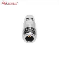 Adaptador de conector macho hembra RF N conector hembra a conector macho F adaptador de cable coaxial convertidor de cable coaxial