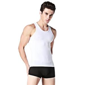 Oferta Especial: Paquete de 3 Camisetas sin Mangas para Hombre, 100% Algodón Tejido, Estilo Deportivo, Cuello Redondo, para Gimnasio - Product Image 4