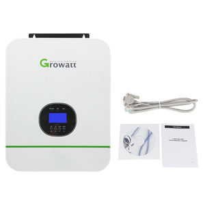 Inversor Cargador Solar Híbrido <span class=keywords><strong>Growatt</strong></span> <span class=keywords><strong>3KW</strong></span> 24V 110V/120V SPF 3000TL LVM-24P Voltaje Máximo de Entrada de PV 145V MPPT 80A Cargador Solar - Product Image 6