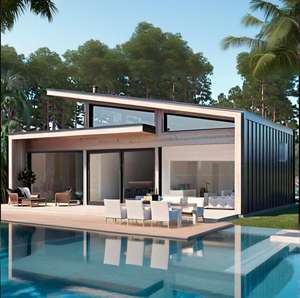 Résidences préfabriquées modernes de luxe, solutions de maisons portables en acier pour le développement de terres inutilisées pour les villas, les complexes hôteliers et les appartements - Product Image 5