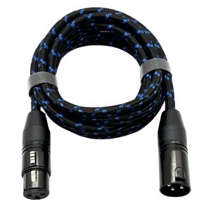 <span class=keywords><strong>Cable</strong></span> <span class=keywords><strong>XLR</strong></span> de 3 pines <span class=keywords><strong>macho</strong></span> <span class=keywords><strong>a</strong></span> hembra <span class=keywords><strong>Cable</strong></span> de altavoz <span class=keywords><strong>XLR</strong></span> equilibrado adecuado para micrófonos Preámbulos Sistemas de altavoces Estación de radio Más - Product Image 6
