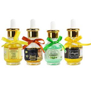 Çok fonksiyonlu Aloe Vera yüz Serum doğal bitki ekstraksiyon C vitamini E kollajen kaldır çil Anti kırışıklık yüz serumu - Product Image 1
