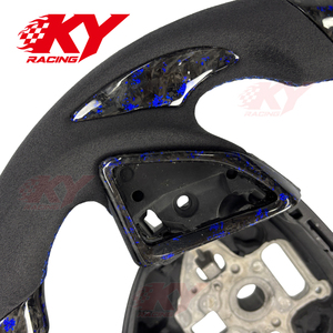 Volant sport en fibre de carbone forgée pour Chevrolet Camaro Racing, pour Chevrolet Camaro SS RS ZL1 LT1 LT 1LE Coupé 2016-2023 - Product Image 2