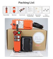 F21-4S 12v 24v 36v 220v 380v treuil télécommande sans fil interrupteur d'alimentation pour palan électrique