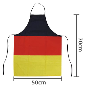 Delantal Impermeable de Poliéster Flexible y Ligero de 50x70cm de FUKE para la Copa Mundial de Fútbol 2026, Personalizado para Fanáticos del Fútbol - Product Image 3
