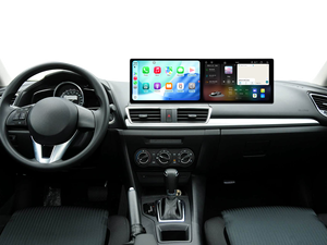 Foforfor Pantalla Interactiva Dual de 10.1 Pulgadas para <span class=keywords><strong>Mazda</strong></span> Axela/Mazda3 2014-2019 Android 15 Carplay, Radio Estéreo para Auto con GPS y DSP OEM - Product Image 2