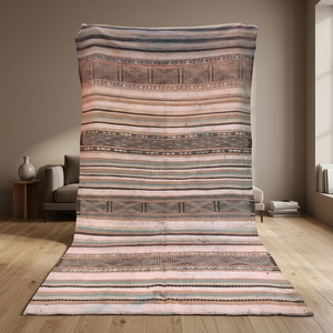 Alfombra Kilim de color Blash - Product Image 1