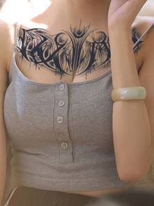 HX Venta al por mayor Sexy Chest Tatuajes de hierbas semipermanentes <span class=keywords><strong>para</strong></span> hombres o mujeres Etiqueta de <span class=keywords><strong>tatuaje</strong></span> de diseño de papel corporal temporal de larga duración - Product Image 3