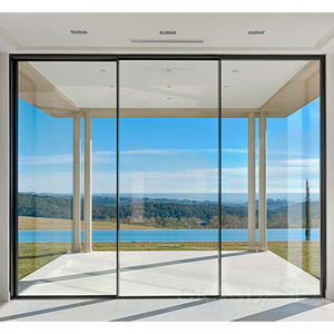 Telai per Porte Interne in <span class=keywords><strong>Metallo</strong></span> Residenziali, Prezzo Porte Scorrevoli in Vetro e Alluminio per Patio - Product Image 6