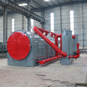 Machine de carbonisation horizontale à économie d'énergie, four de carbonisation de la biomasse de coque de noix de coco, carbonisateur de briquettes de sciure de bois dur - Product Image 2