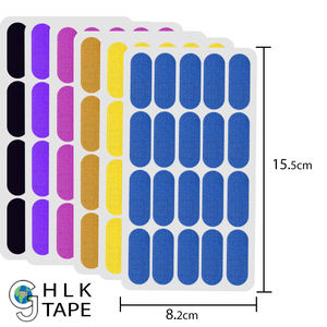 HLK Skin-Friendly Pre-Cut Facial Lifting Tela flexible Parches para arrugas en la frente Cinta de estiramiento facial para arrugas y estiramiento - Product Image 5