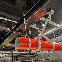 Sistema de Refuerzo Sísmico FM con Soporte de Software de Diseño Automatizado Directo de Fábrica para Soporte de Tuberías Resistentes a Terremotos