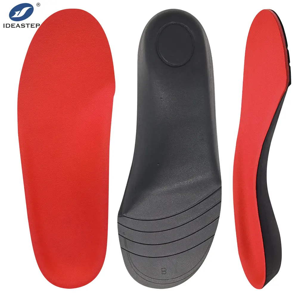 Ideastep rigid orthopedic insoles arch support flat foot orthopedic insoles flat foot template high arch insole