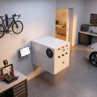 Batterie au lithium LiFePO4 de qualité A 48V 185Ah pour système de stockage d'énergie domestique, batterie à cycle profond pour onduleur solaire avec BMS intelligent