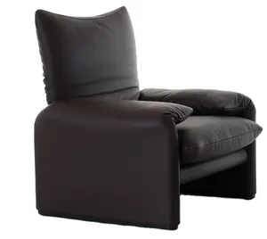 润喜家具现代可调实木组合沙发可定制客厅家居沙发套装真皮面料