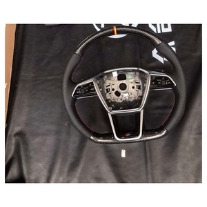 <span class=keywords><strong>Volante</strong></span> de fibra de carbono para coche, accesorio para <span class=keywords><strong>Audi</strong></span> A1 S1 A3 S3 <span class=keywords><strong>A4</strong></span> S4 A5 S5 A6 S6 A7 S7 A8 S8 - Product Image 4