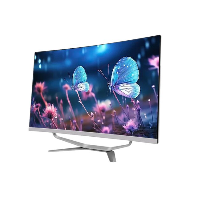 Factory Price 27-Inch Curved IPS LCD Screen All-In-One PC Intel I3/I5/I7/I9 1-12th Gen 8-64GB RAM 128GB-4TB SSD 1-Year Business