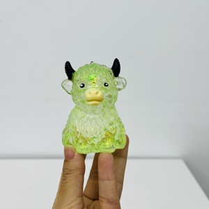 ของเล่นบีบยืดหยุ่นรูปวัวไฮแลนด์แบบสโลว์ไรซิ่งจากคลังสินค้าสหรัฐฯ ของเล่นบีบมอลโทสสำหรับผ่อนคลายความวิตกกังวลและกระตุ้นประสาทสัมผัส - Product Image 4