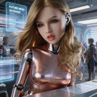 Robot Compañero Humanoide Inteligente, Apariencia Realista, Tamaño Real, Robot de Servicio Doméstico, Disponible en Almacén en el Extranjero
