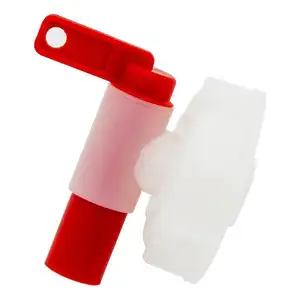 Grifo para recipiente de plastico H 51, diametro rosca 51 mm / Llave de vaciado para cubeta