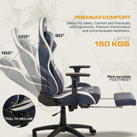 Chaise de jeu Scorpion la plus vendue du fabricant, chaise de bureau personnalisée avec accoudoirs 4D, ensemble bureau et chaise de jeu assorti pour la maison et les loisirs