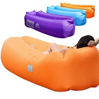 Fauteuil gonflable WEKAPO avec coussin intégré, dégonflage rapide, léger et portable pour le camping, la randonnée, l'intérieur et l'extérieur