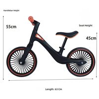 Vélo d'équilibre pour enfants sans pédales, vélo d'apprentissage pour tout-petits, trottinette à roulettes pour bébés, vélo d'entraînement pour enfants de 3 à 6 ans