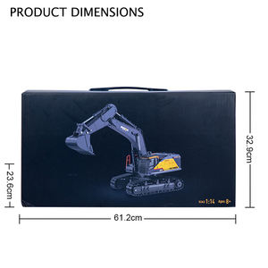 Escavatore Telecomandato 1:14 Modello in Lega 22 Canali <span class=keywords><strong>RC</strong></span> Hobby Toy - Product Image 5