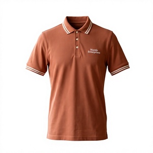 เสื้อเชิ้ตผู้ชายสไตล์ล่าสุด ผ้าพิเก้คอตตอน 100% คุณภาพพรีเมียม ระบายอากาศได้ดี สวมใส่สบาย แขนสั้น ขายดี - Product Image 1