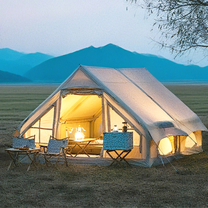 Premium Inflatable <strong>Tent</strong> for Family Camping Quick-Setup Waterproof with Customizable Area - Product Image 1