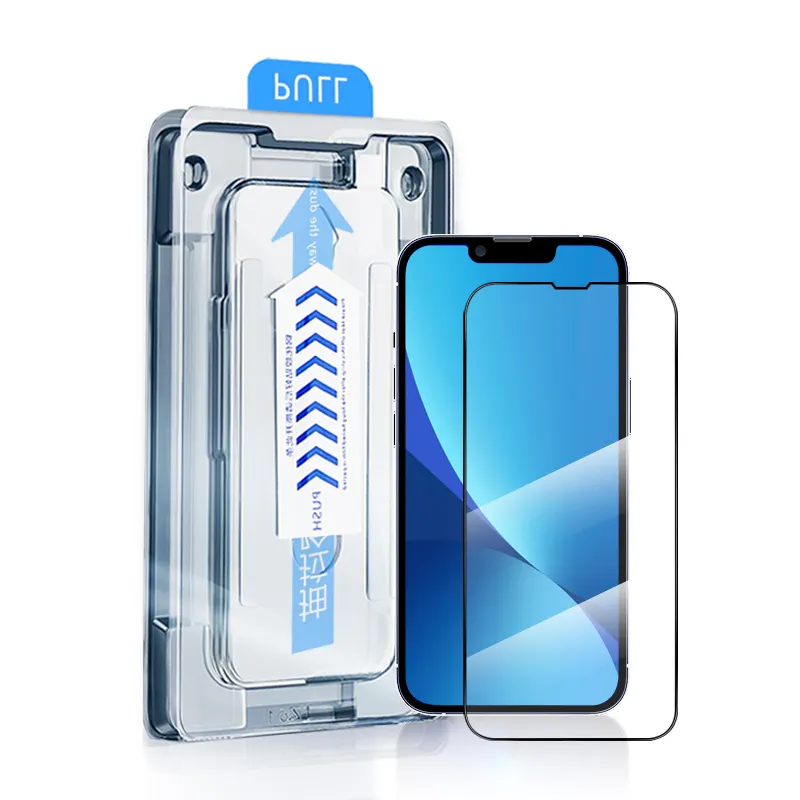 Protezione dello schermo del telefono cellulare con Kit APP facile per la protezione dello schermo in vetro iphone, per iphone 14 vetro temperato Plus Pro Max