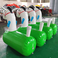 Jeux de Sport de plein air pour adultes, en PVC Durable, étanche à l'air, saut de Derby, chevaux de poney