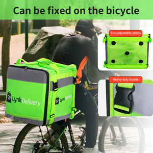 Sac à dos isotherme pour aliments de grande taille, imperméable, personnalisé, pour moto, pizza, livraison - Product Image 2