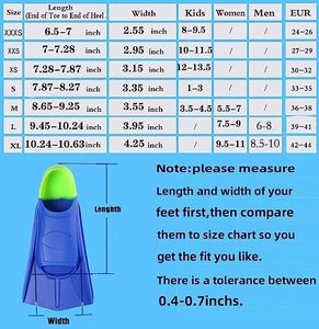 Aletas de Natación Cortas para Niños, Aletas de Natación Juveniles para <span class=keywords><strong>Piscina</strong></span> y Entrenamiento para Niñas y Niños - Product Image 6