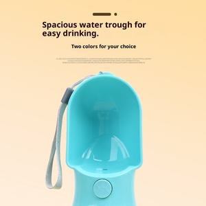 Chai nước di động du lịch <span class=keywords><strong>Pet</strong></span> uống leakproof Dog bát hộp đựng thức ăn Con Chó Phụ kiện cho chó con chó con uống chai - Product Image 3