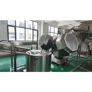 Star anise mixer automatic continuous flavoring machine frying food powder seasoning machine