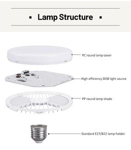 Chất lượng cao Trung Quốc nhà máy 50 Wát Led <span class=keywords><strong>Bulb</strong></span> các nhà sản xuất nhà UFO LED ánh sáng bóng đèn - Product Image 6