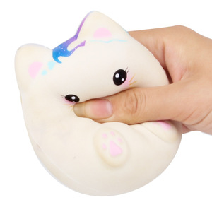 Pu Foam Cat Shape Fidget Toy Slow <b>Rebound</b> Stress Relief For Kids 2 To 4 Years Unisex - Product Image 2