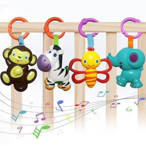 Juego de sonajeros colgantes de verduras <span class=keywords><strong>Tumama</strong></span> para niños, juguete sensorial de peluche para cuna, sonajero suave para bebés, juguetes colgantes para cochecito - Product Image 2