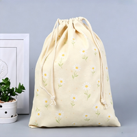 Sac à cordon en toile durable et écologique, léger, pliable, grand format, décontracté, pour le sport, la gym, le yoga, les voyages