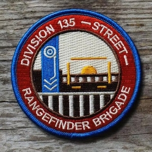 Écusson brodé thermocollant vintage Brigade de la <span class=keywords><strong>Division</strong></span> 135 Street Rangefinder, badge tactique pour chapeau, veste, sac à dos - Product Image 3