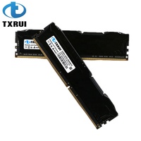 Gloway — barrette de ram ddr4 8 go pour ordinateur de jeu, module de mémoire vive à grande vitesse, fréquence 2400mhz ou 2666mhz, dissipateur thermique