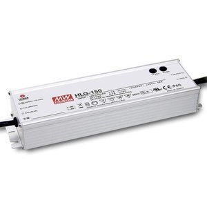 Controlador LED Mean Well HLG-150H-15D de 150W, 15V 10A, Voltaje Constante, Canal Único, Regulable, Convertidor AC/DC - Product Image 1