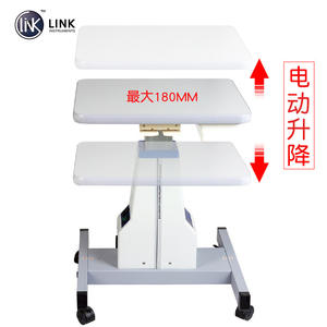 Table de travail électrique ET-20 pour équipement médical, usage hospitalier en ophtalmologie, forme rectangulaire en métal - Product Image 2