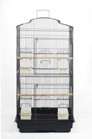 Cage à oiseaux antique Offres Spéciales avec petit fil vol perroquet taille plateaux en plastique fer matériel importé chine 601 motif Animal